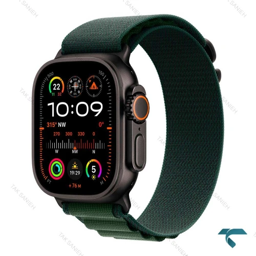 ساعت هوشمند Hummer مدل V2 Ultra مشکی سبز Hummer-6750-U