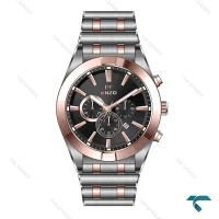 ساعت مچی انزو EC-604KBG دورنگ رزگلد مردانه Enzo-8062-G