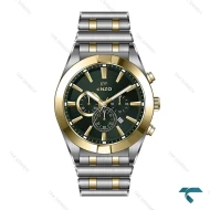 ساعت اورجینال انزو EC-604TGG مردانه دورنگ طلایی صفحه سبز Enzo-8064-G