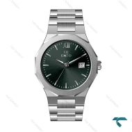 ساعت مچی انزو EC-610AGL اصل زنانه سیلور صفحه سبز Enzo-8074-L