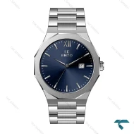 ساعت انزو مردانه EC-608AVG اصل سیلور صفحه سرمه ای Enzo-8076-G