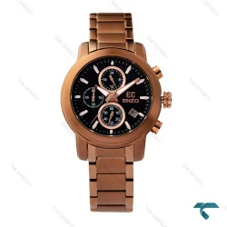 ساعت انزو EC-2164FBL زنانه کرنوگراف رزگلد صفحه مشکی Enzo-8116-L