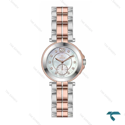ساعت انزو EC-2170KSL دو رنگ رزگلد اورجینال Enzo-8283-L