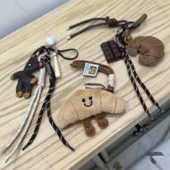 چارم بگ کروسان و شکلات Charm bag-9934-L