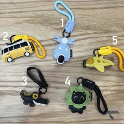 چارم بگ چرمی  Charm bag-9937-L