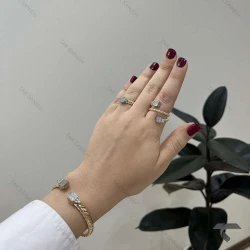 ست بنگل و انگشتر یورمن  Yourman-9965-S