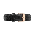 ساعت دنیل ولینگتون مردانه بند چرم مشکی DW-3554-G