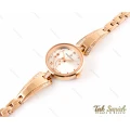 ساعت زنانه رومانسون نگین دار رزگلد Romanson-3356-L