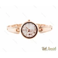 ساعت زنانه رومانسون نگین دار رزگلد Romanson-3356-L