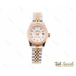 رولکس دیت جاست زنانه سایز کوچک Rolex-3367-L