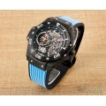ساعت مردانه هابلوت اتوماتیک صفحه اسکلتون Hublot-3401-G