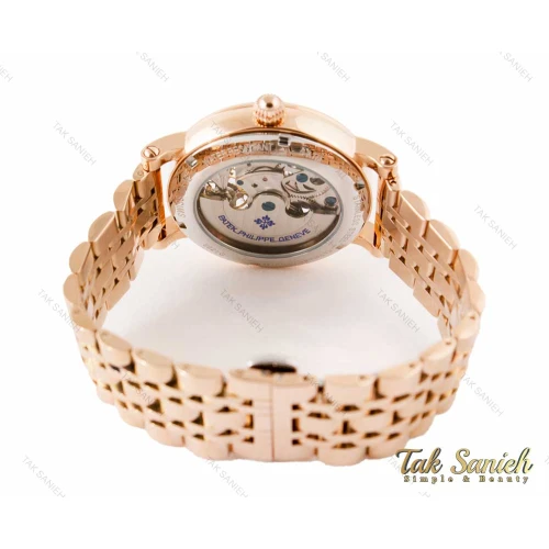 ساعت پتک فیلیپ اوپن هارت مردانه اتوماتیک رزگلد Patek-3417-G