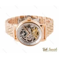ساعت پتک فیلیپ اتوماتیک صفحه اسکلتون مردانه رزگلد Patek-3419-G