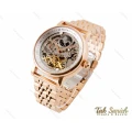ساعت پتک فیلیپ اتوماتیک صفحه اسکلتون مردانه رزگلد Patek-3419-G