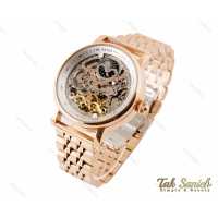 ساعت پتک فیلیپ مردانه اتوماتیک صفحه اسکلتون رزگلد Patek-3419-G