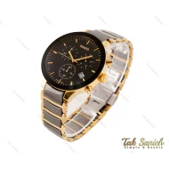 ساعت رادو مردانهCENTRIX سه موتوره طلایی مشکی Rado-3479-G