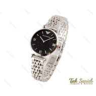 ساعت امپریوآرمانی زنانه نقره ای صفحه کهکشانی Armani-3490-L