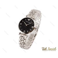 ساعت امپریوآرمانی زنانه نقره ای صفحه کهکشانی Armani-3490-L