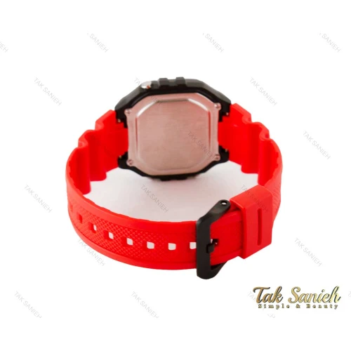 ساعت کاسیو دیجیتالی W-218H-4BV بند قرمز Casio-3491-G