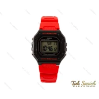 ساعت کاسیو دیجیتالی W-218H-4BV بند قرمز Casio-3491-G