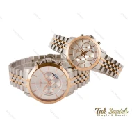 ساعت سیکو ست زنانه و مردانه کرنوگراف Seiko-3507-S