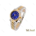 ساعت رولکس زنانه دیت جاست سایز متوسط نگین دار مدل Rolex-3510-L