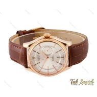 ساعت رولکس مردانه بند چرمی سلینی Rolex-3526-G