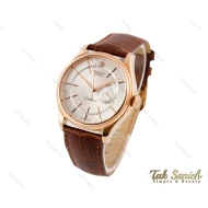 ساعت رولکس مردانه بند چرمی سلینی Rolex-3526-G