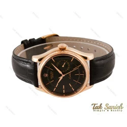 ساعت رولکس مردانه بندچرم Cellini مدل Rolex-3528-G