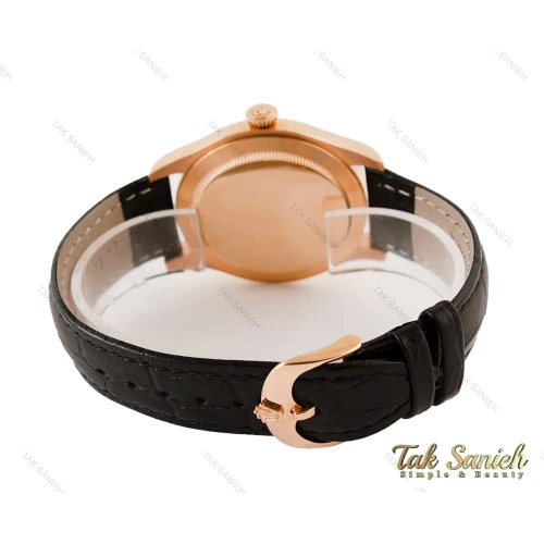 ساعت رولکس مردانه بندچرم Cellini مدل Rolex-3528-G