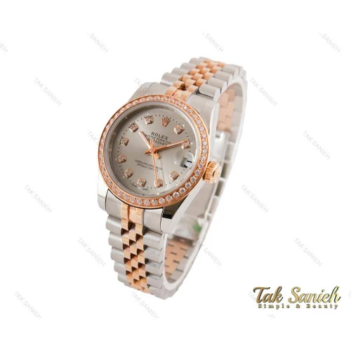 ساعت رولکس زنانه دیت جاست مدیوم Rolex-3532-M-L