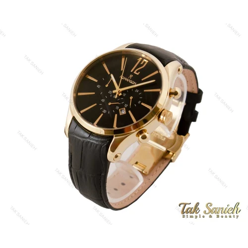 ساعت رومانسون ست سه موتوره بند چرمی Romanson-3565-S