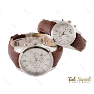 ساعت رومانسون زنانه و مردانه بند چرم  Romanson-3573-S