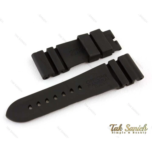 قیمت بند رابر ساعت Paneraiمشکی Panerai-Strap-3606-G