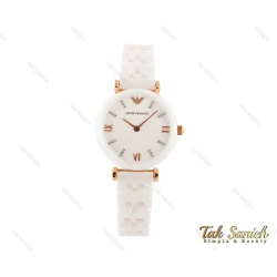 ساعت امپریو آرمانی سرامیکی سفید زنانه Armani-3615-L