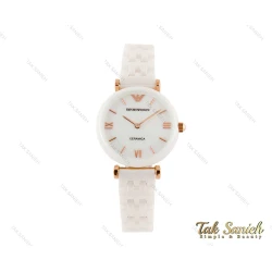 ساعت امپریو آرمانی زنانه سرامیکی سفید Armani-3616-L