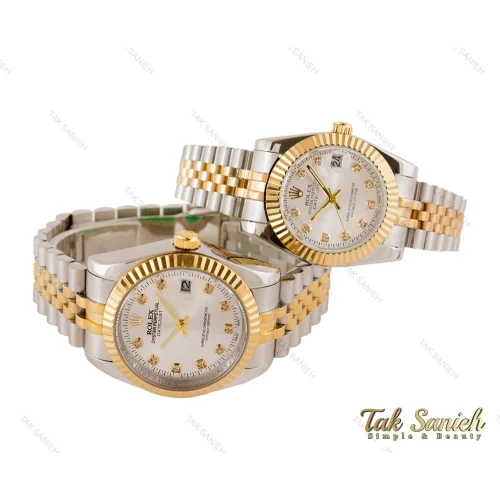 ساعت ست رولکس مدل دیت جاست Rolex-3639-S
