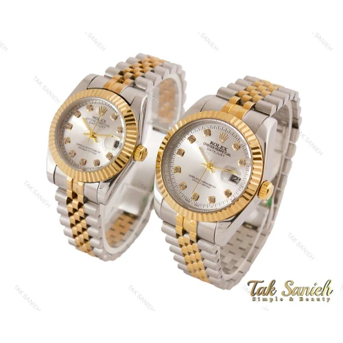 ساعت ست رولکس مدل دیت جاست Rolex-3639-S