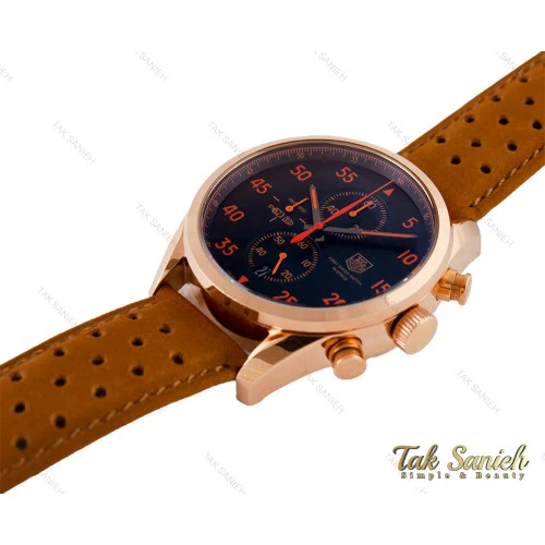 ساعت تگ هویر کررا Space X مردانه رزگلد مشکی Tag-3643-G