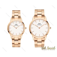 ساعت دنیل ولینگتون ست رزگلد صفحه سفید Daniel-3647-S