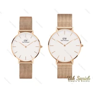 ساعت مچی دنیل ولینگتون بند حصیری ست Daniel-3648-S