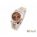 ساعت رولکس دیت جاست دورنگین زنانه Rolex-3258-L