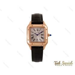 ساعت کارتیر سانتوس دومونت زنانه رزگلد Cartier-3664-L