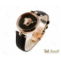 ساعت ورساچه زنانه پالازو رزگلد مشکی Versace-3292-L
