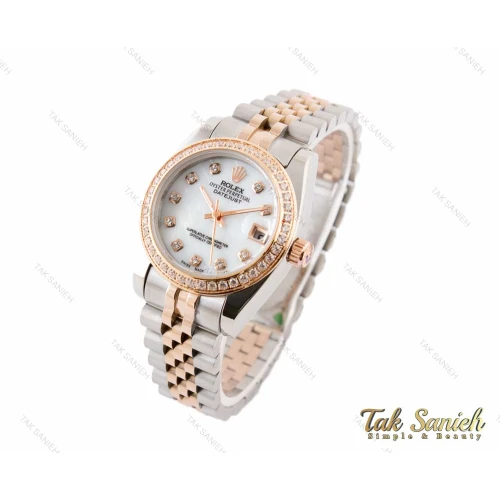 ساعت مچی رولکس زنانه دیت جاست مدیوم Rolex-3346-L