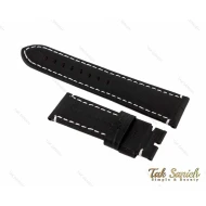 بند چرمی ساعت مچی پنرای مدل Luminor مشکی Panerai-Strap-3321-G