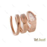 ساعت ماری بولگاری زنانه مدل سرپنتی رنگ رزگلد Bvlgari-3688-L