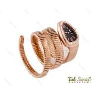 ساعت بولگاری زنانه ماری رزگلد مشکی Bvlgari-3689-L