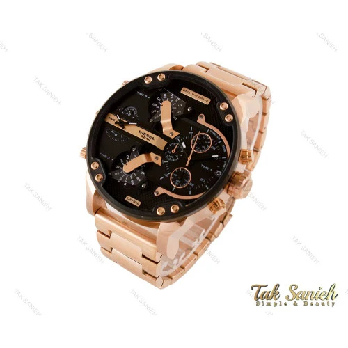 ساعت دیزل هفت موتوره رزگلد مردانه Diesel-3708-G