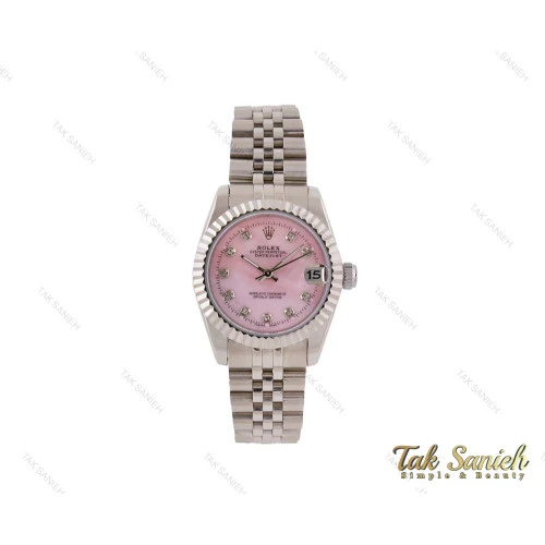 ساعت رولکس زنانه صفحه صورتی Rolex-3723-L